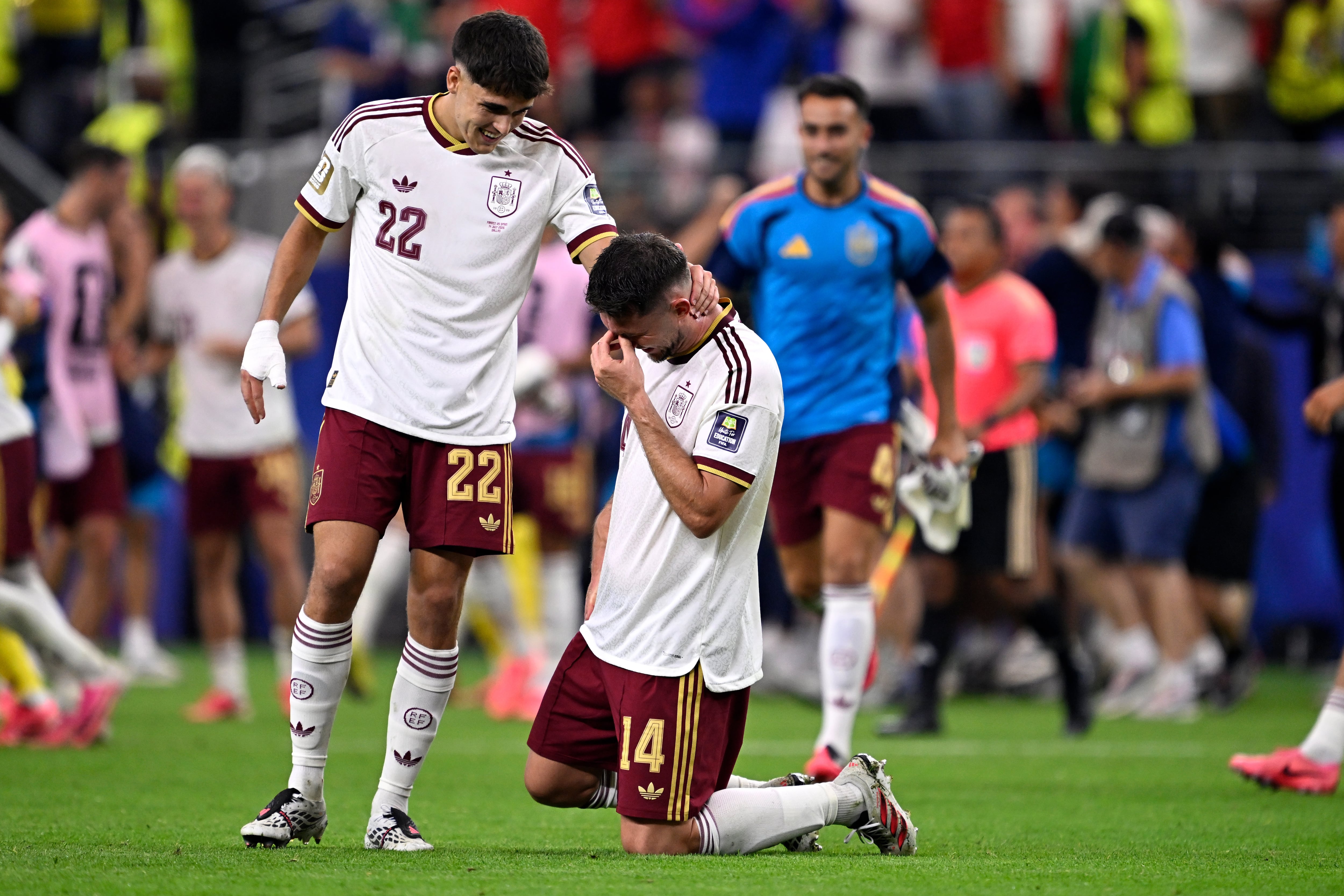 Pau Cubarsi y Aymeric Laporte, centrales de lujo en el campeonato de España en el Mundial 2026.