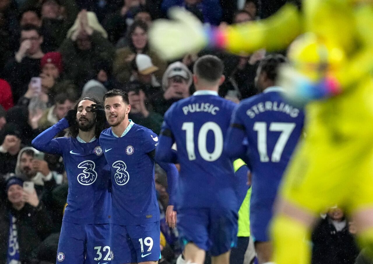 Chelsea vs Bournemouth con Jefferson Lerma como titular.