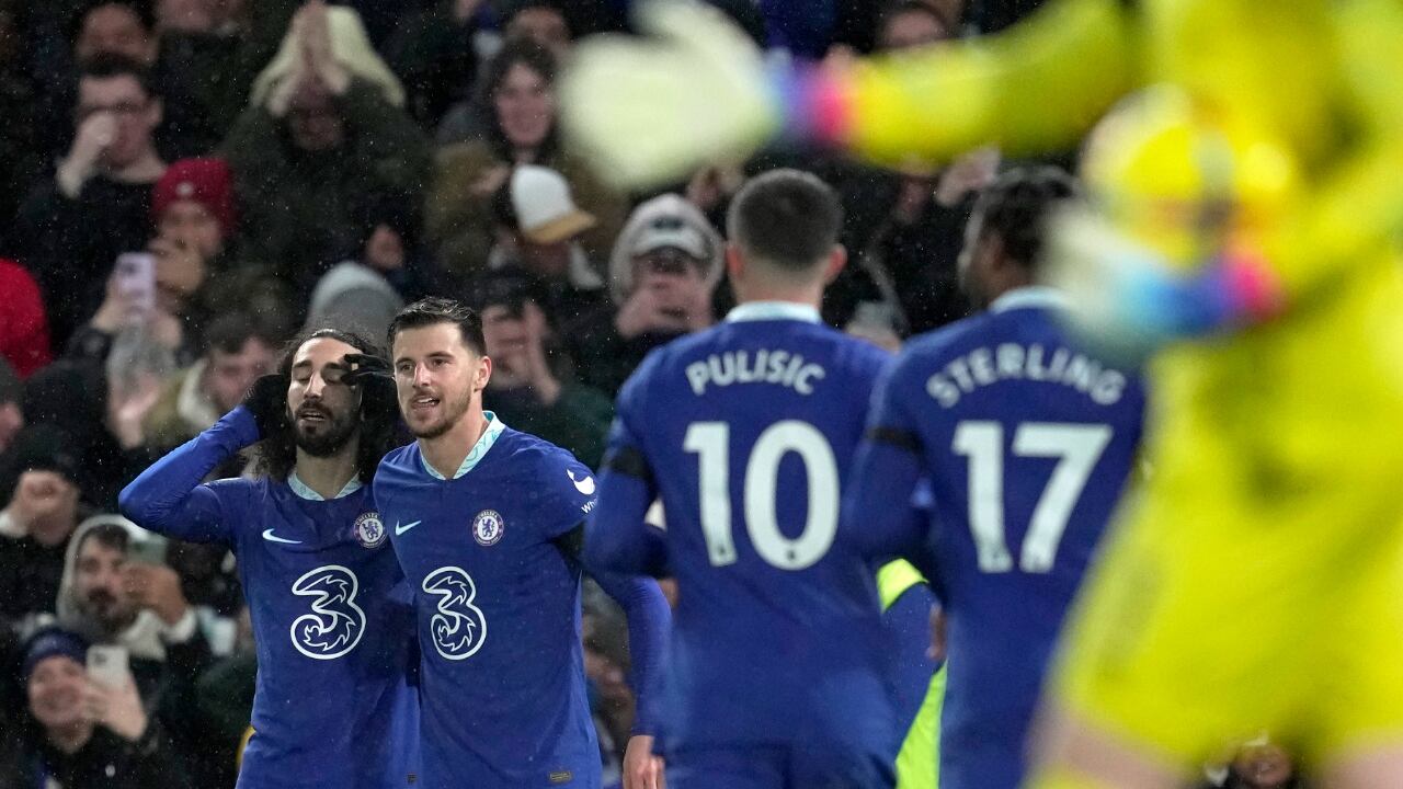 Chelsea vs Bournemouth con Jefferson Lerma como titular.