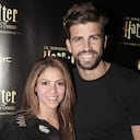 NEW YORK, NY - SEPTEMBER 07: (EXCLUSIVE COVERAGE) Shakira and Gerard Piqué pose backstage at the hit play "Harry Potter and the Cursed Child, Parts One & Two" on Broadway at The Lyric Theatre on September 7, 2019 in New York City. (Photo by Bruce Glikas/WireImage)