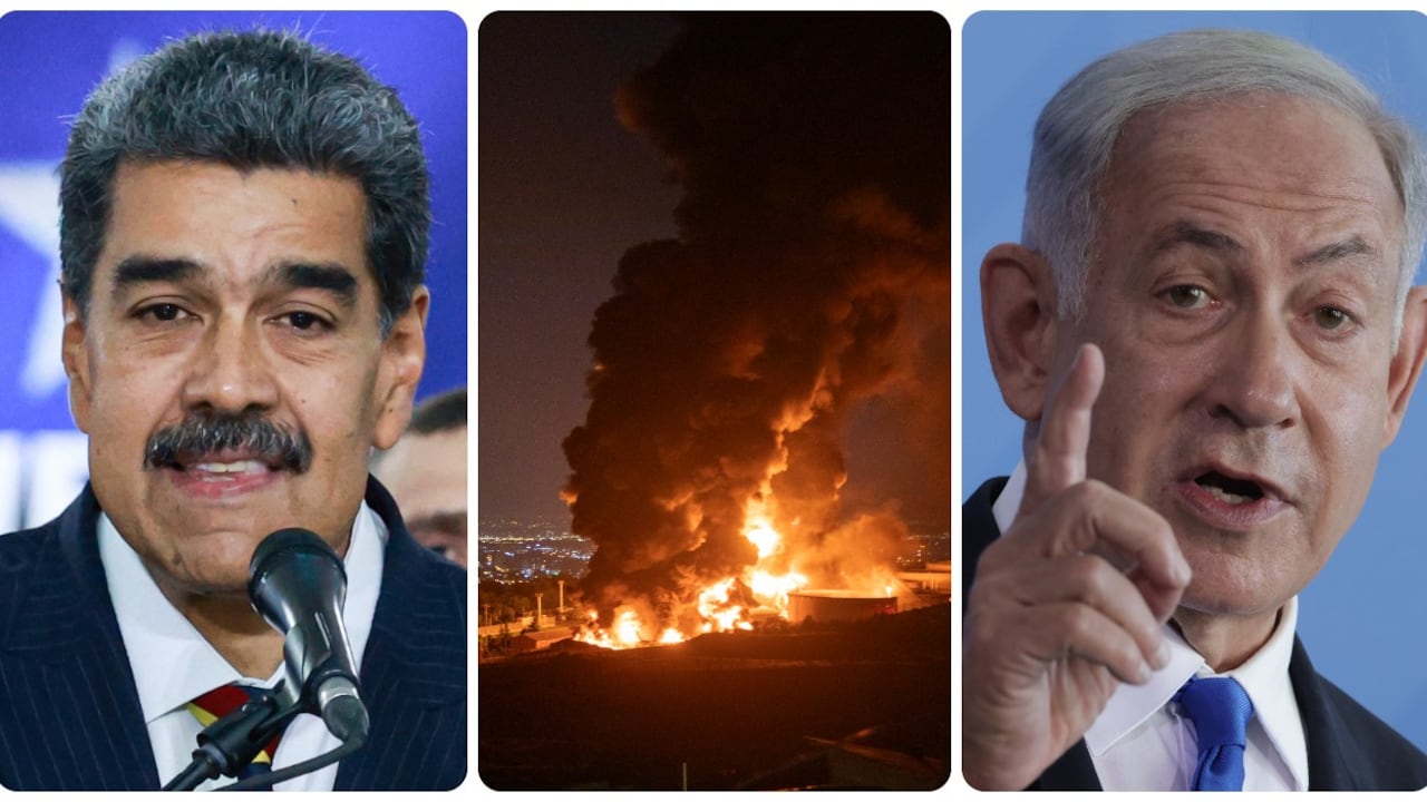 El dictador venezolano arremetió contra el primer ministro de Israel