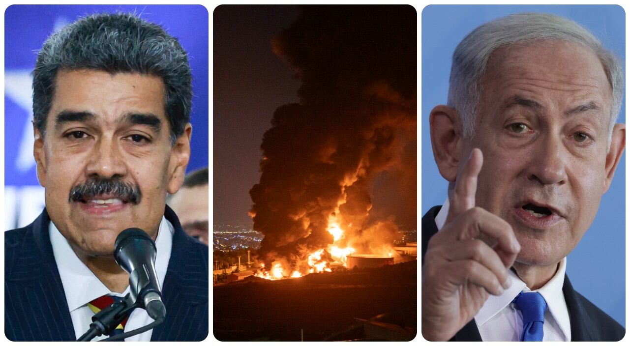 El dictador venezolano arremetió contra el primer ministro de Israel