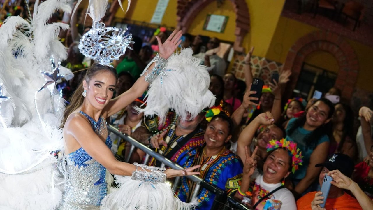 Melissa Cure, la reina del Carnaval de Barranquilla 2024