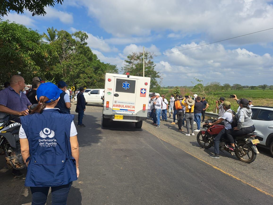 Defensoría del Pueblo hizo presencia en La Mojana.