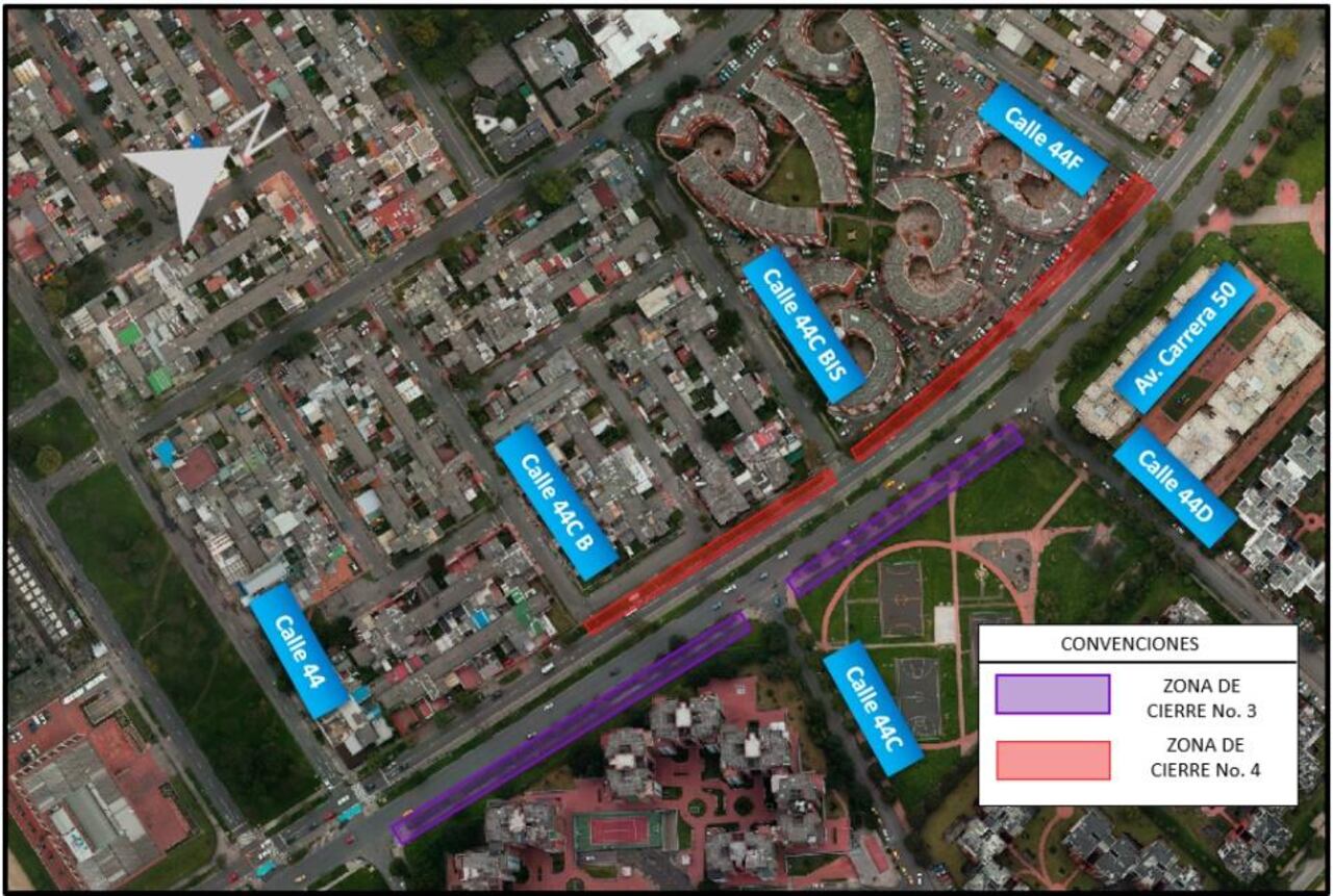 Zona de obra 3 y 4.
