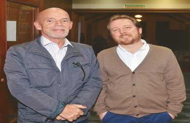 Mauricio Gómez y Juan Esteban Constaín. 