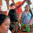 El exdirector de la UNGRD Olmedo López participó en algunas de las ollas comunitarias.