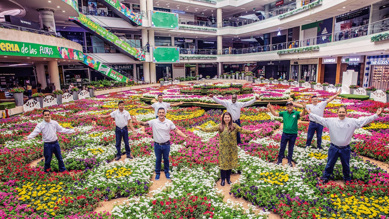 Uno de los momentos más esperados por la ciudad es el maJestuoso tapete de flores, que todos los años se realiza en el marco de la Feria de las Flores