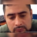 Imagen del capturado Edwin Alejandro Cárdenas en audiencia en la que fue enviado a la cárcel.