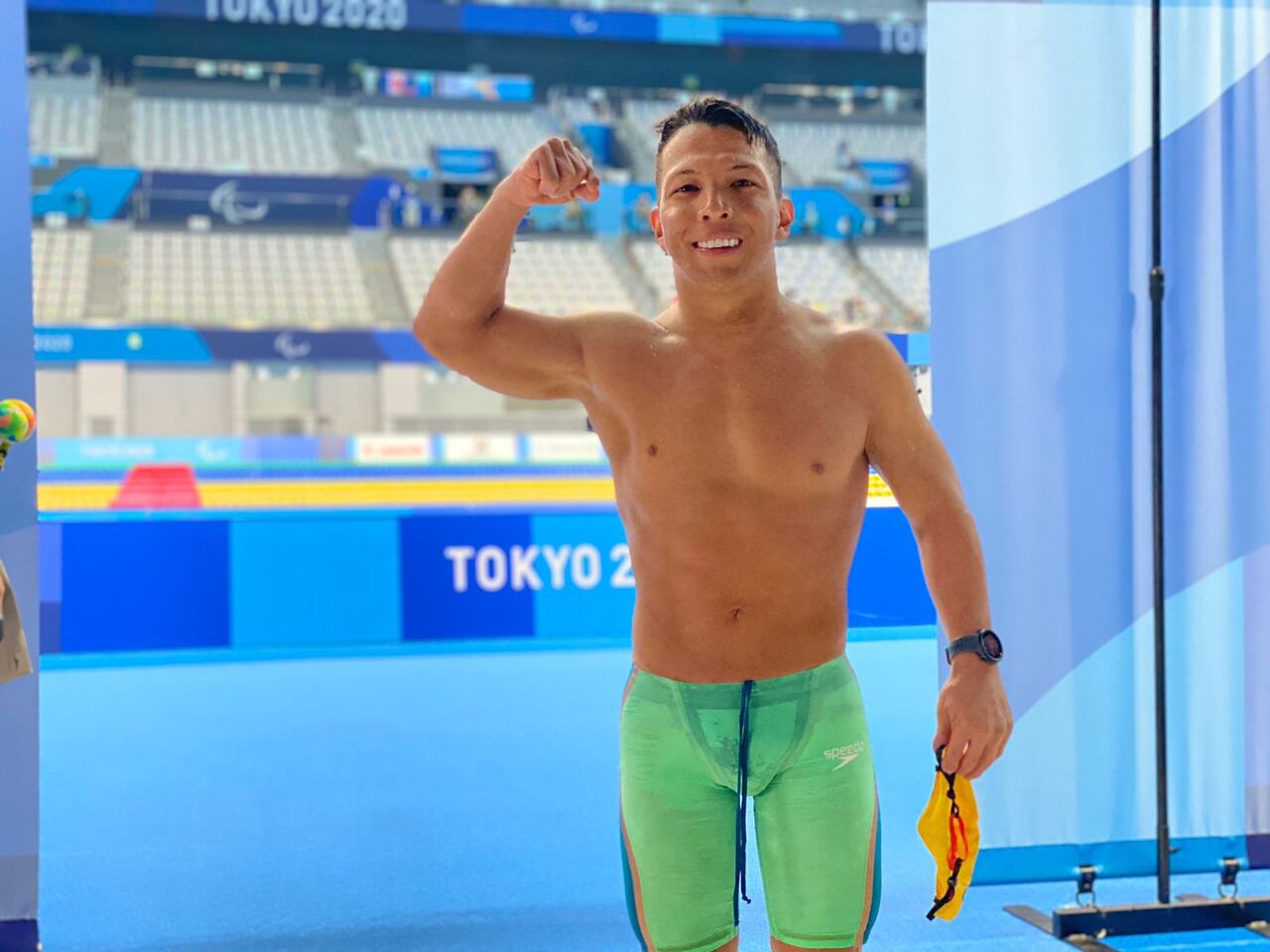 Nelson Crispín, para atleta olímpico en Tokio 2020