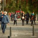 Personas en la calle.
Foto: Karen Salamanca.