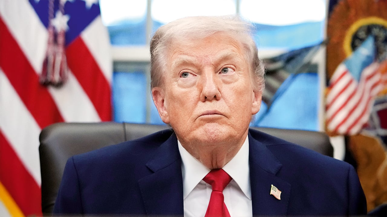 Presidente de EE. UU., Donald Trump. 