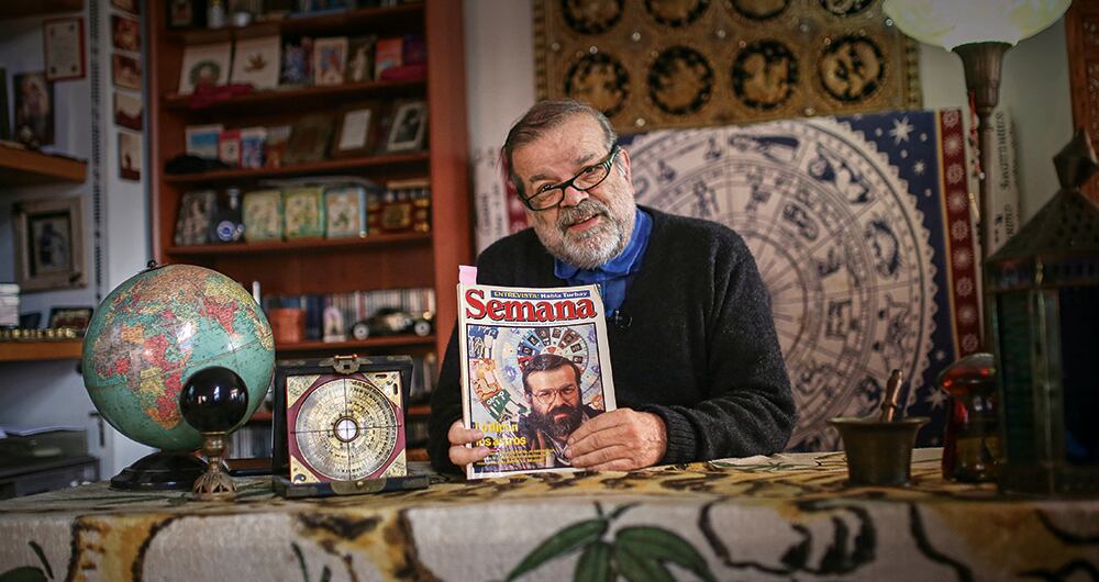 Mauricio Puerta fue portada de SEMANA en 1993, cuando pronosticó la muerte de Pablo Escobar y se supo que le había advertido de su propia muerte a Luis Carlos Galán. 