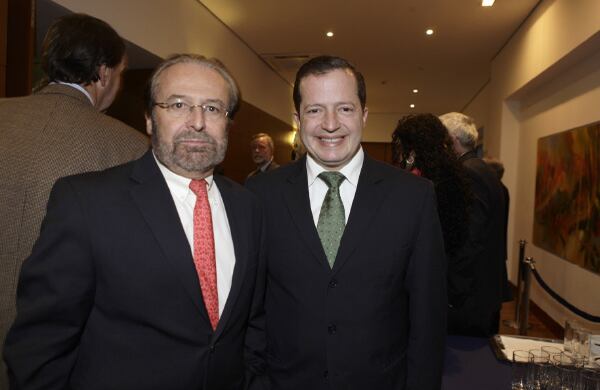 Santiago Pombo y Juan Mario Laserna.