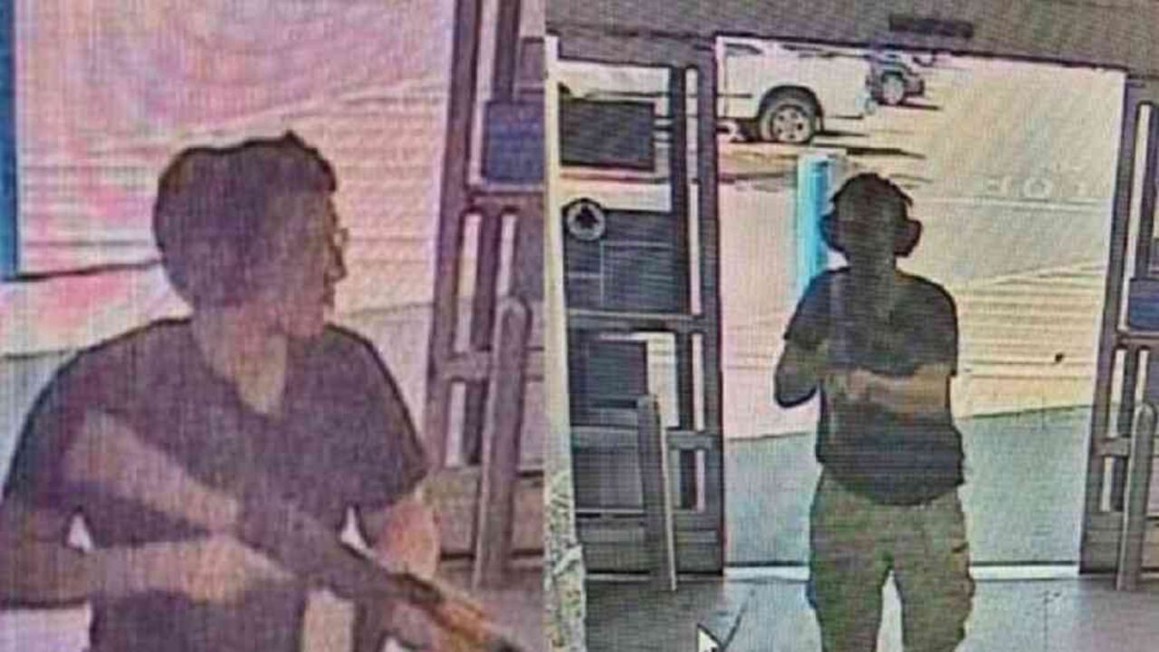 La policía no identificó de forma inmediata al sospechoso, pero dijo que era un hombre blanco de 21 años. Foto: AFP