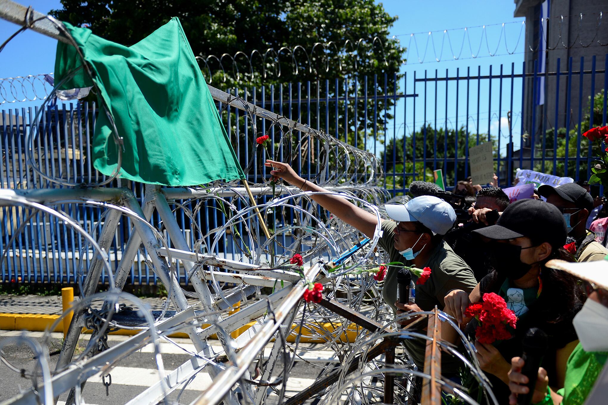 Mujeres de América Latina marchan a favor del derecho al aborto