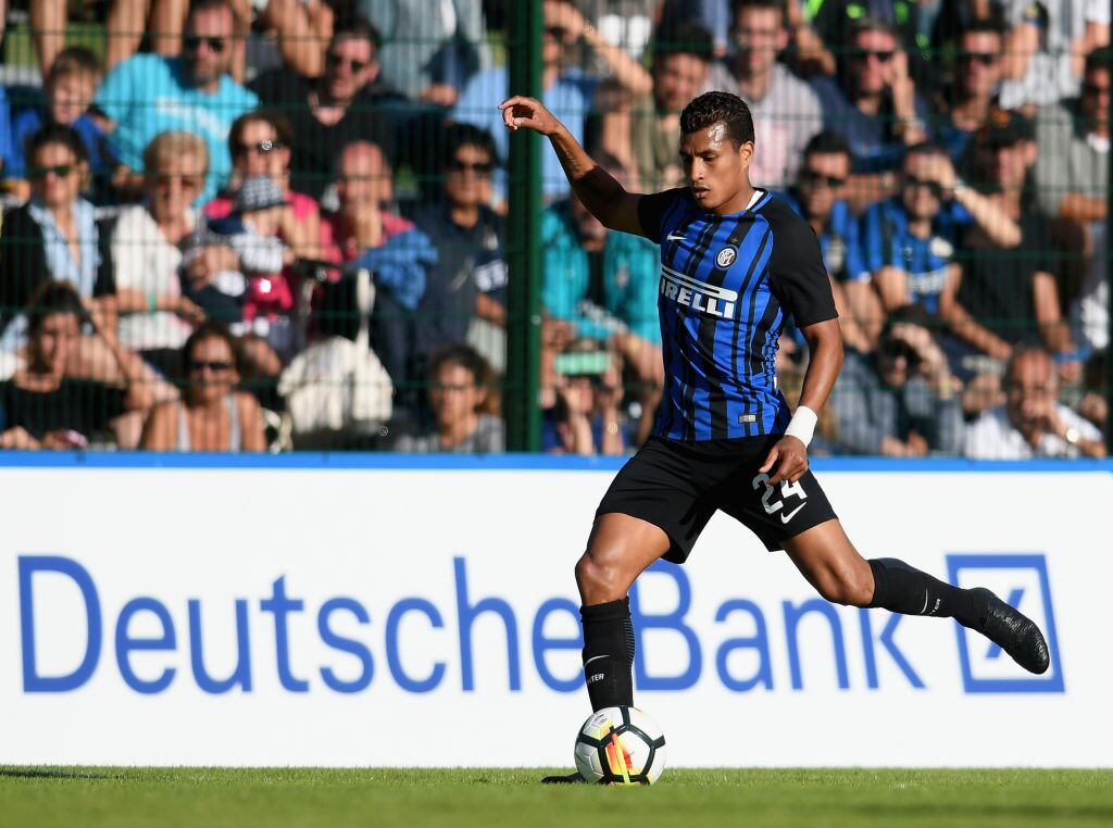 Jeison Murillo en su etapa con el Inter de Milán.