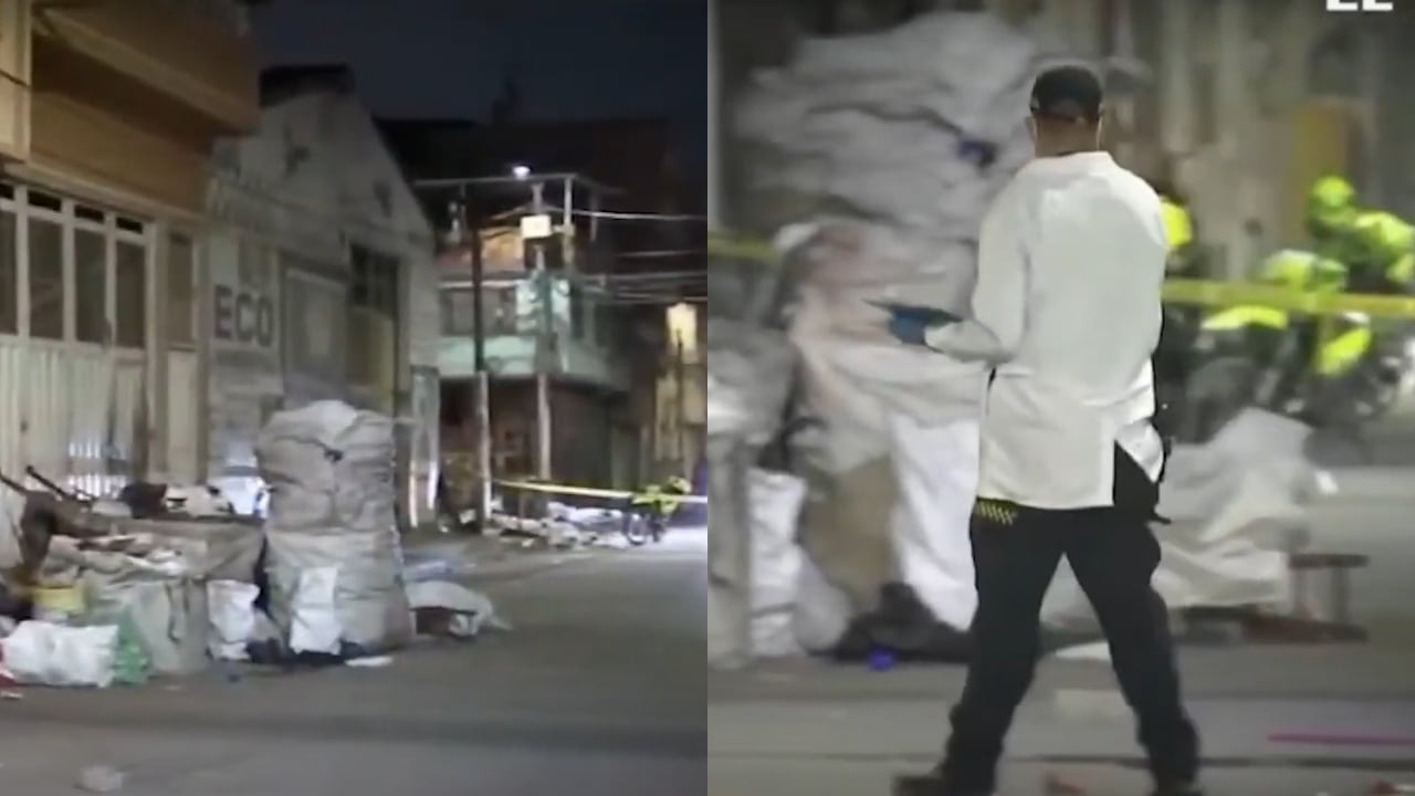 Los dos sujetos capturados fueron dejados a disposición de la Fiscalía.