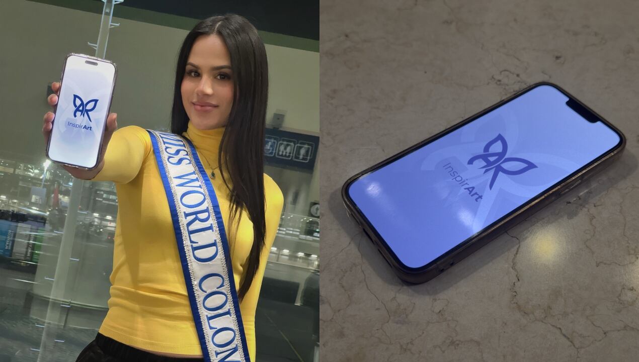 Andrea Romeo, Miss Mundo Colombia presenta app para prevenir bullying y suicidio en jóvenes