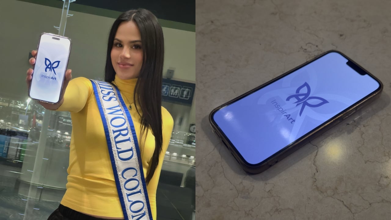 Andrea Romeo, Miss Mundo Colombia presenta app para prevenir bullying y suicidio en jóvenes