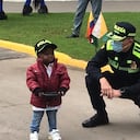 Yanfry visitó las instalaciones de la Policía Nacional