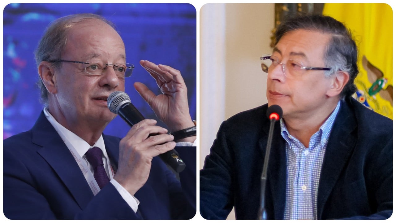 Gabriel Silva Luján y Gustavo Petro