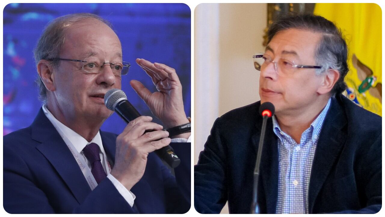 Gabriel Silva Luján y Gustavo Petro