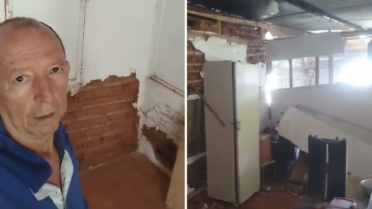 Rubiel Valencia Ángel, de 65 años, perdió su vivienda tras el terremoto que sacudió al país y ahora busca reconstruir el hogar que compartía con su hermana.