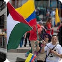 marchas en Bogotá