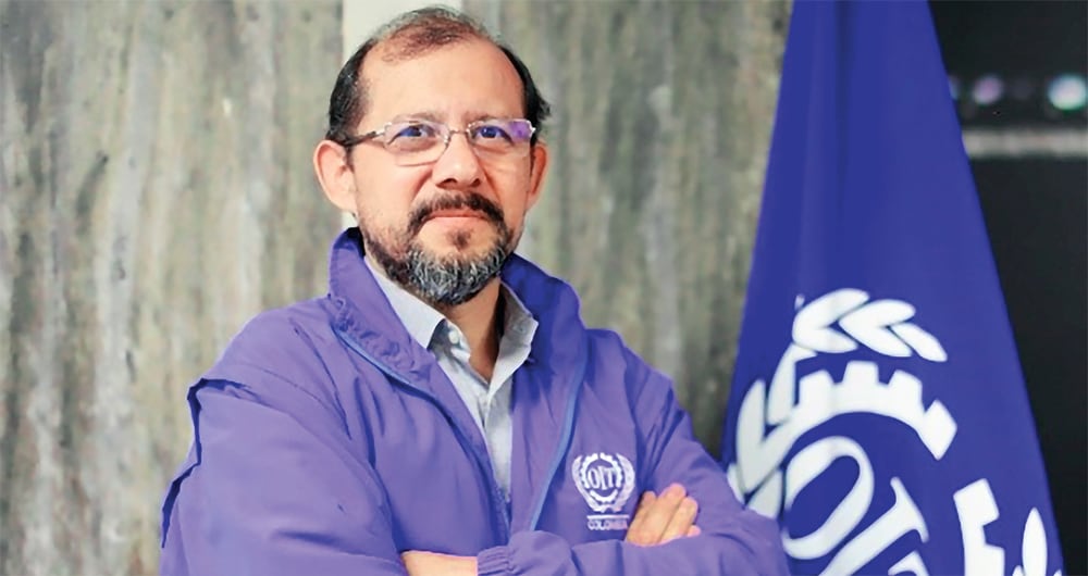 Ítalo cardona Director de la OIT para países andinos
