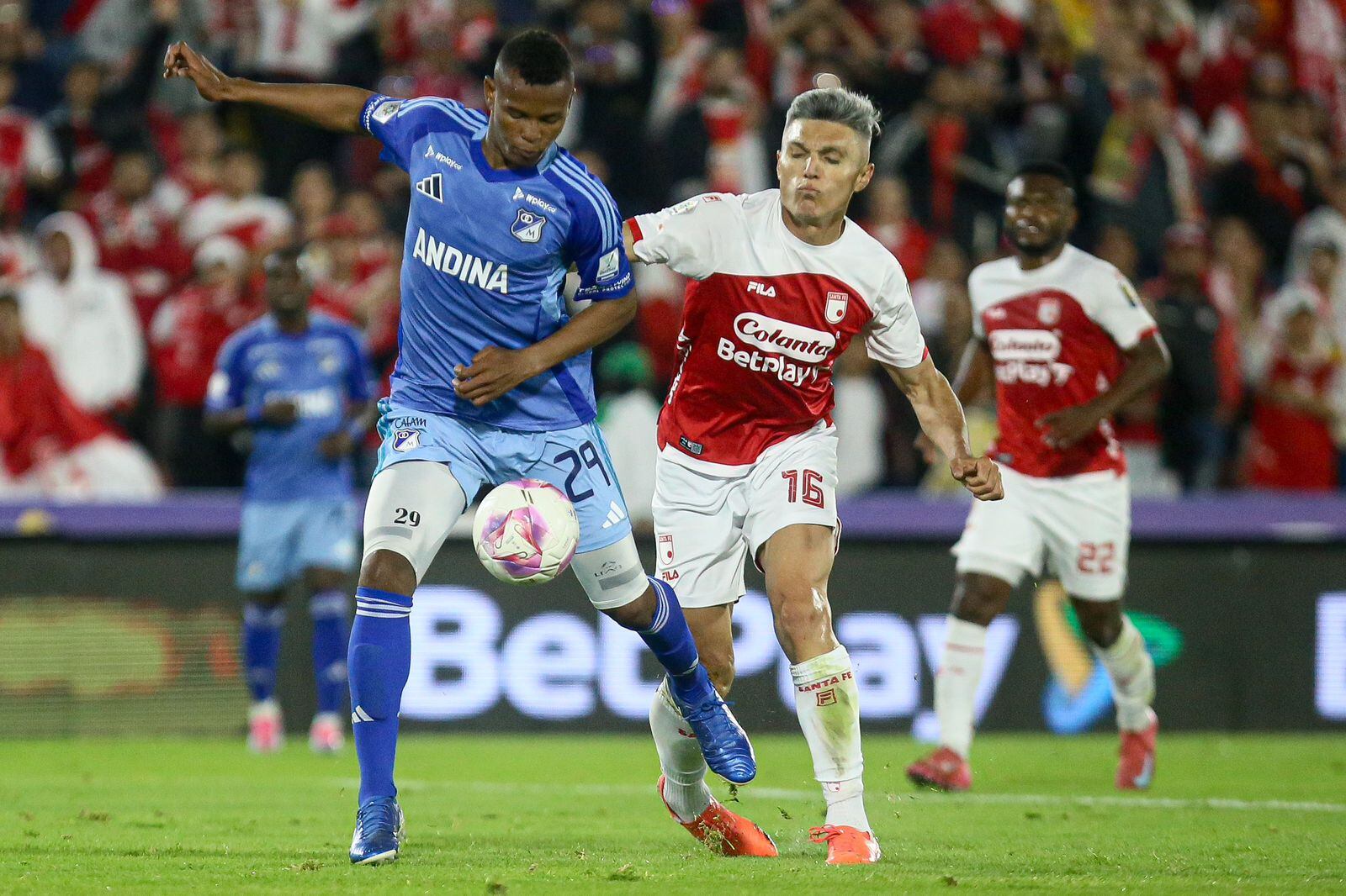 Santa Fe vs. Millonarios, este sábado 25 de octubre.