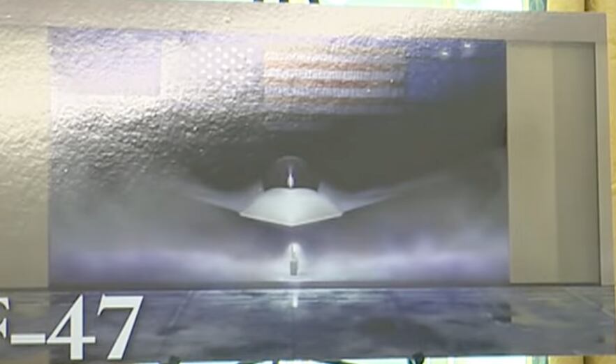 "Una versión experimental de este avión ha estado volando en secreto durante casi cinco años": dijo el Presidente Trump