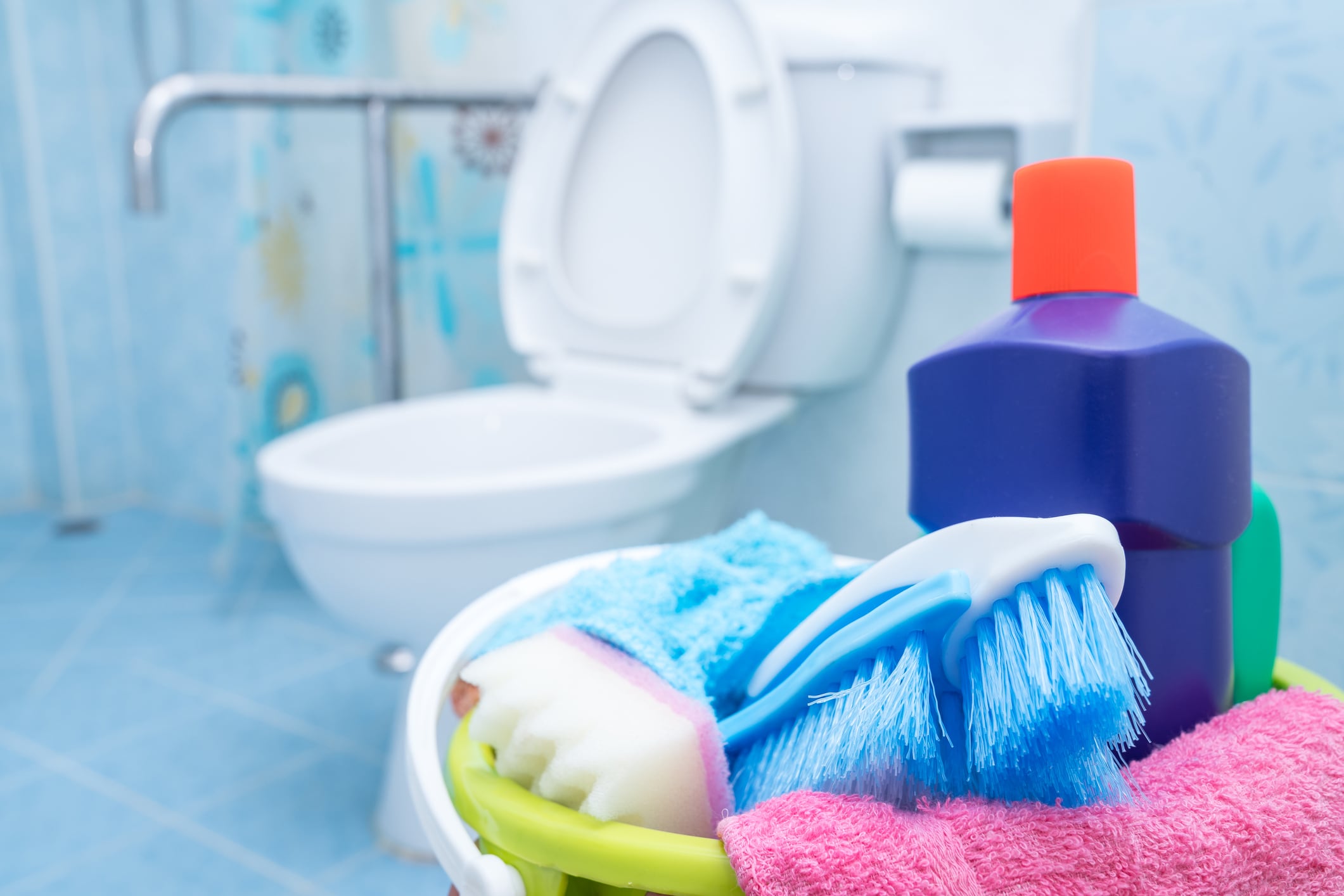 Limpieza del inodoro