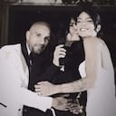 Pipe Calderón junto a su suegra María del Pilar Zea Cobo y a su esposa María Paula Trujillo Zea.
