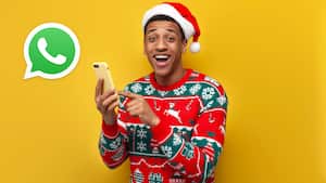 Usar imágenes, fondos o frases relacionadas con el fin de año en WhatsApp ayuda a compartir esta energía positiva.