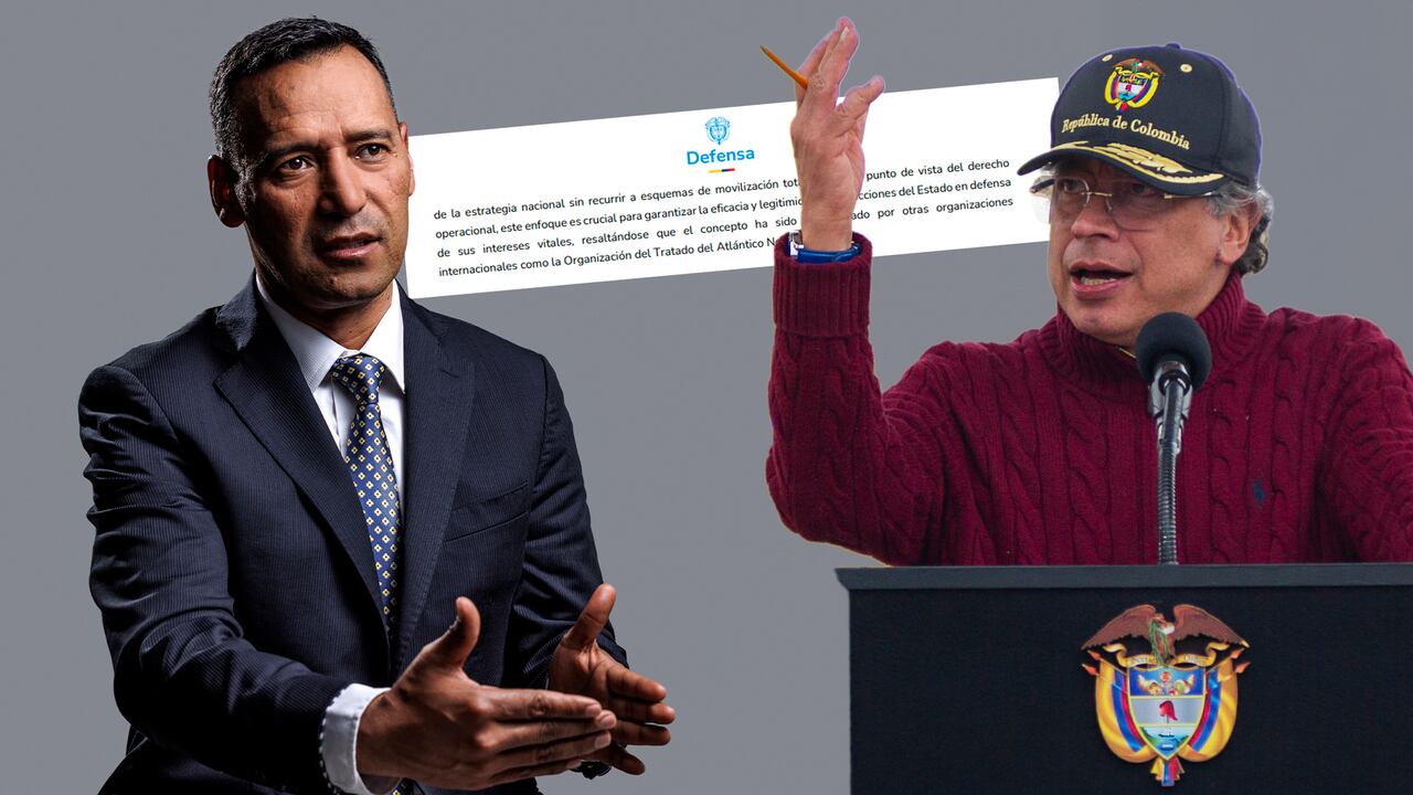 General Pedro Sánchez. Ministro de Defensa. Gustavo Petro concepto de la OTAN