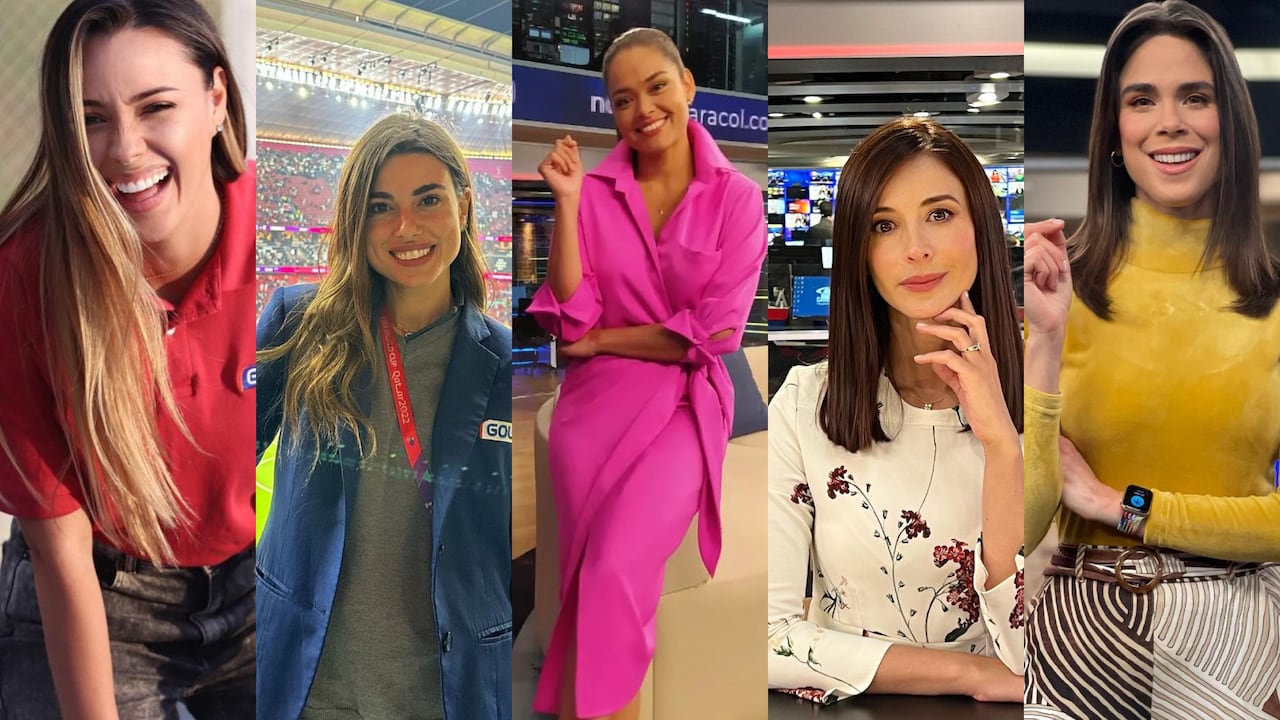 Lina Tobón, Marina Granziera, Alejandra Murgas, Alejandra Giraldo y Andreina Solórzano.