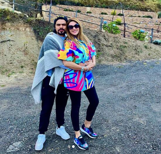 Ana Karina Soto y su esposo Alejandro Aguilar