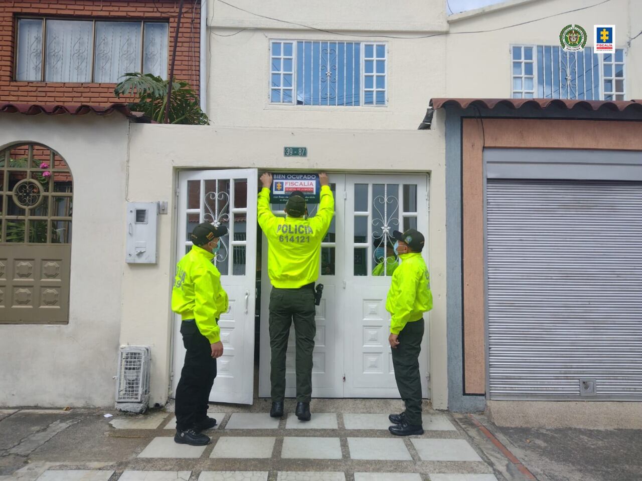 La Fiscalía ocupó propiedades que eran usadas por traficantes como “ollas” para la venta de droga en Bogotá.