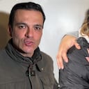 Juan Diego Alvira con Iris Camargo