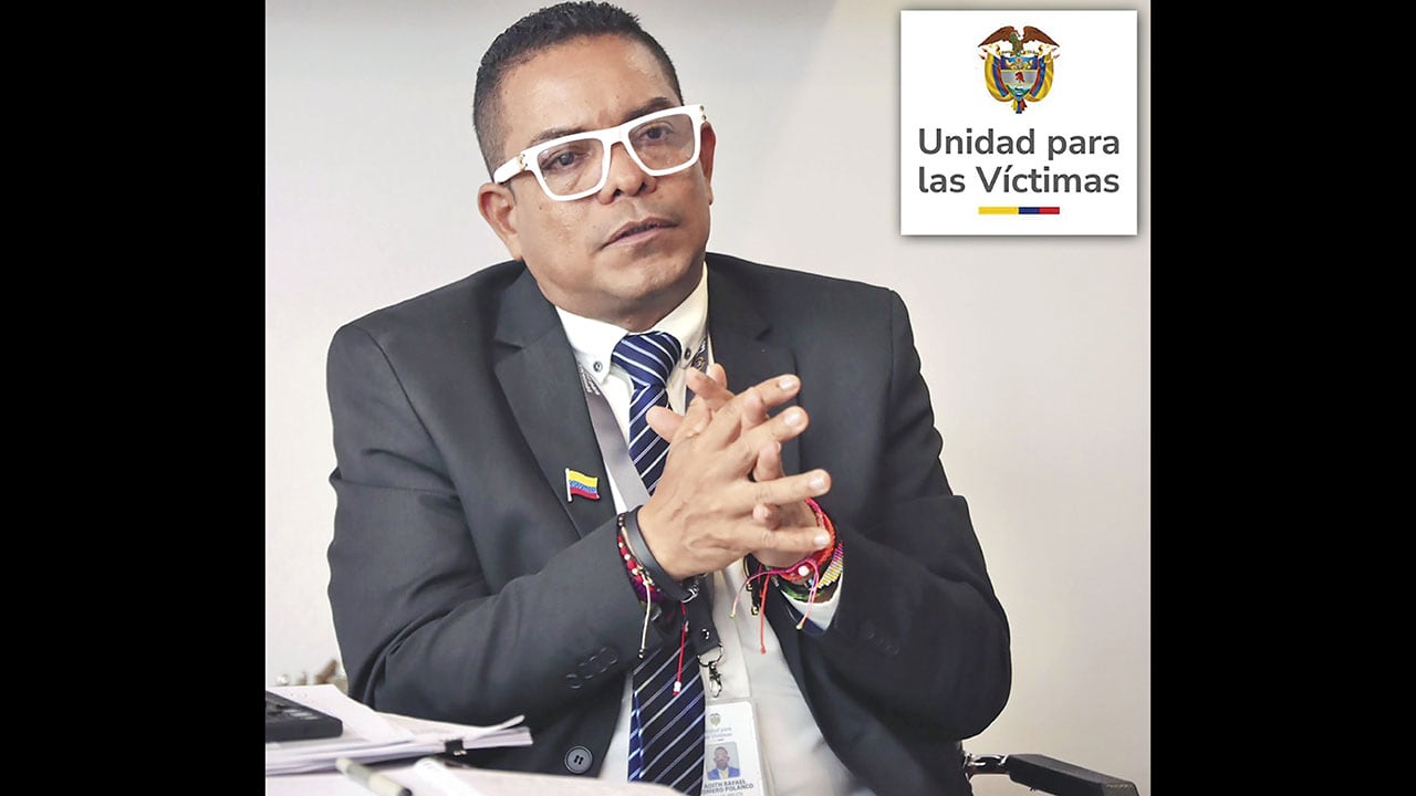 Adith Rafael Romero Polanco,  director de la Unidad para las Víctimas.