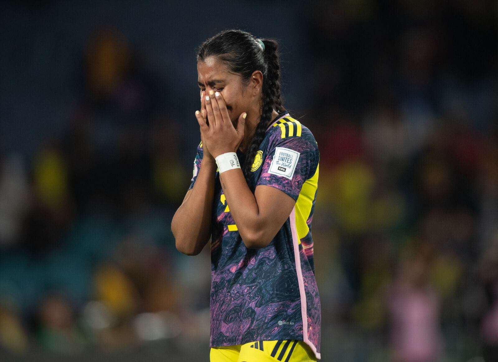 Daniela Arias jugadora selección Colombia