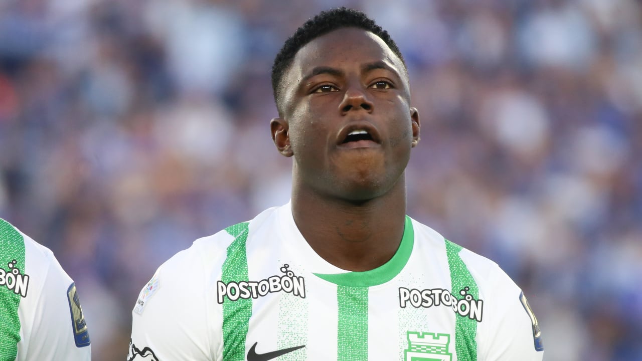 Marino Hinestroza, atacante de Atlético Nacional