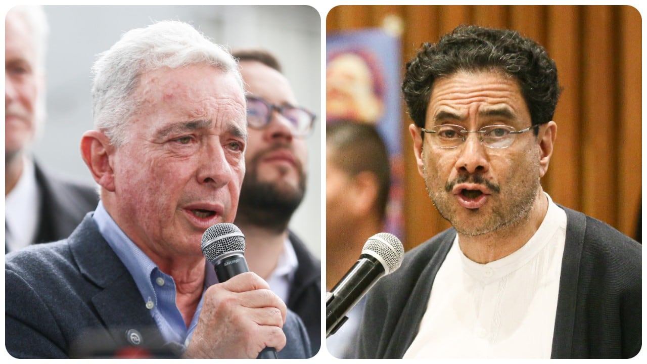 Álvaro Uribe e Iván Cepeda