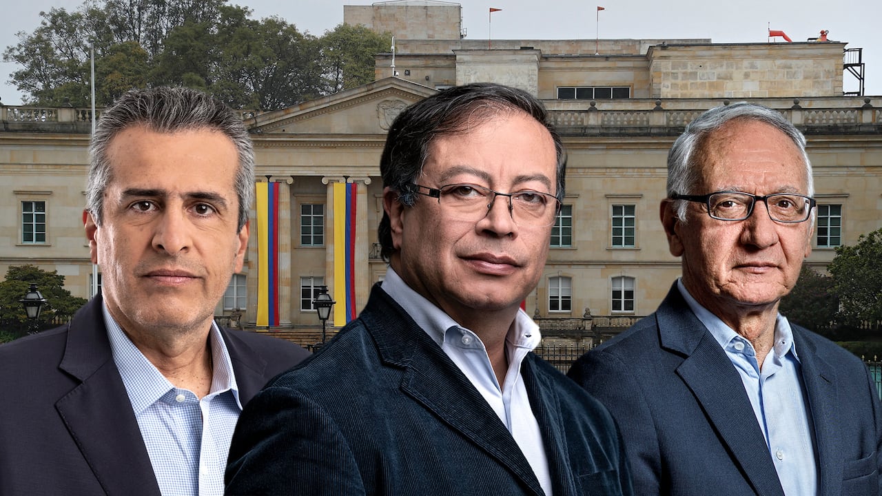 Gustavo Petro, Luis Fernando Velasco., Guillermo Alfonso Jaramillo
Palacio de Nariño
Casa de Nariño