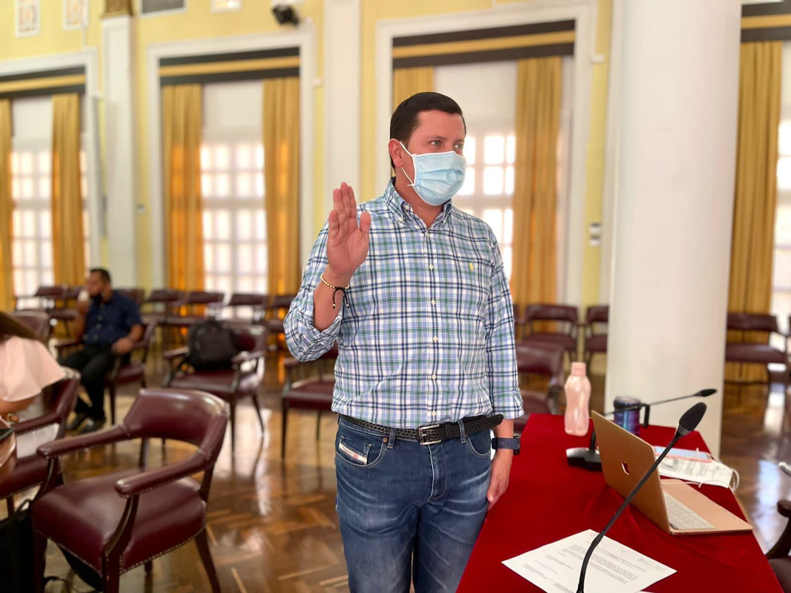 Elkin Javier Chacón Sanabria, mandatario de Suaita, fallecido