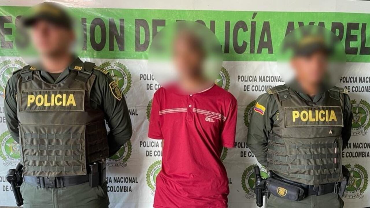 Este es el joven capturado por presuntamente agredir a un menor de edad con arma blanca.