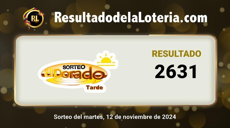 Resultados del sorteo 7248 de la Lotería El Dorado Tarde.