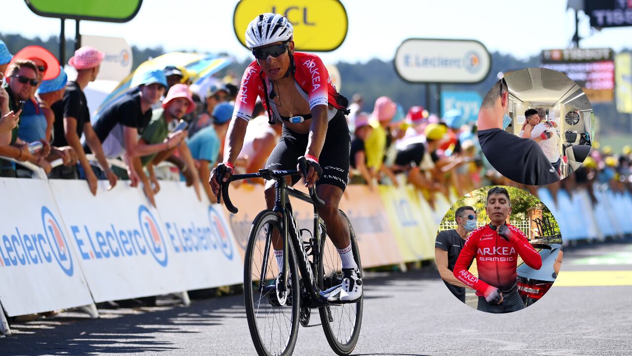 Nairo Quintana - etapa 16 Tour de Francia 2022