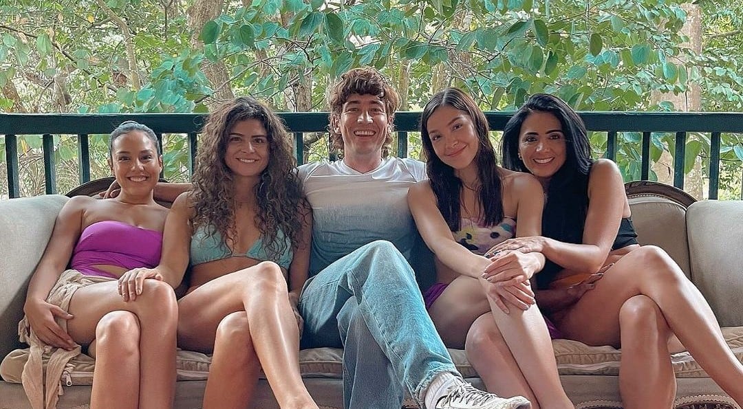 Parte del reparto de 'Rigo'.